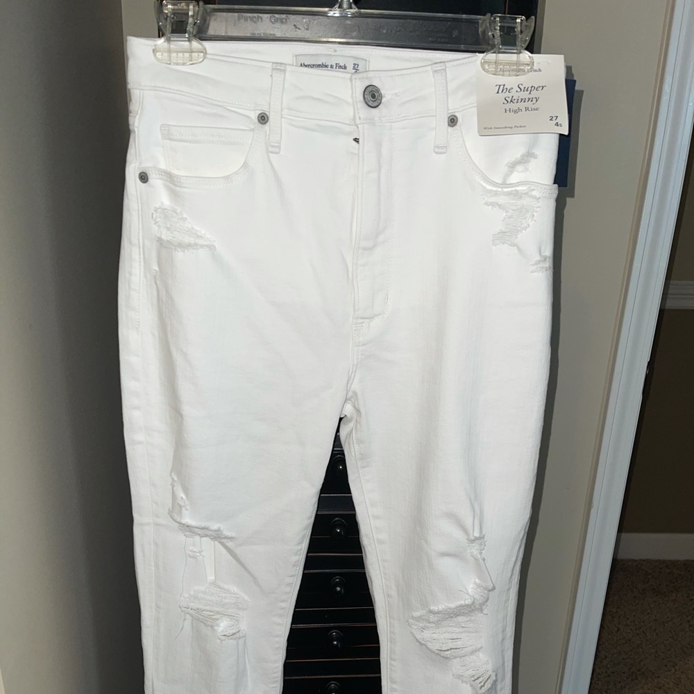Abercrombie & Fitch The super skinny high rise 27